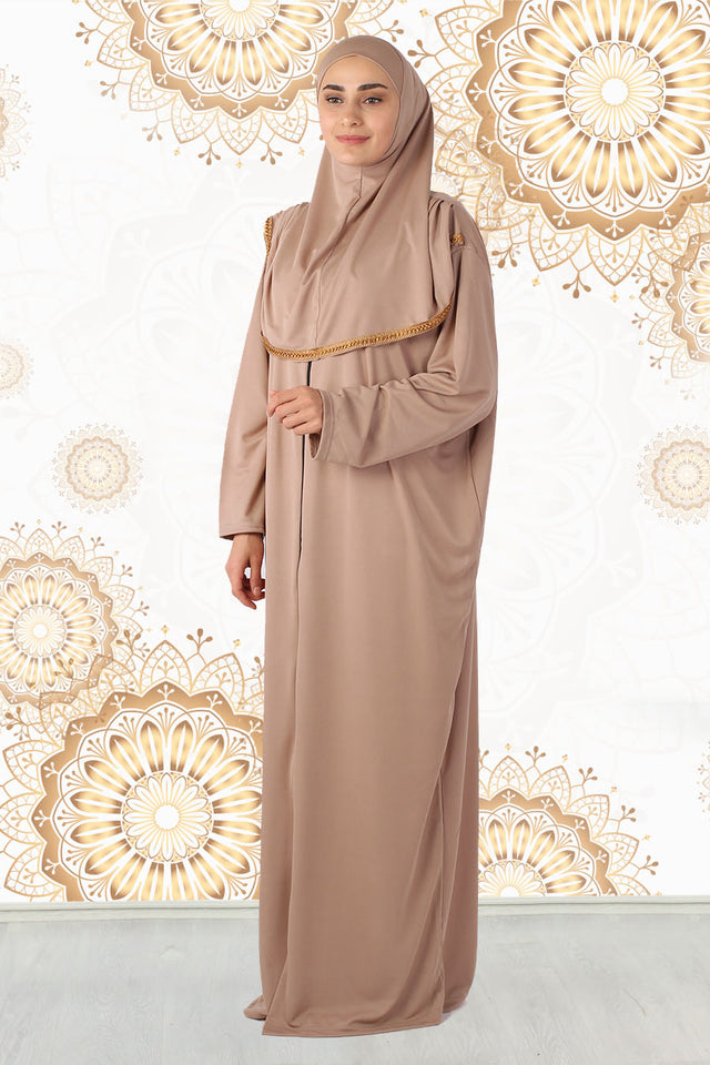 BEIGE PRATICAL PRAYER DRESS