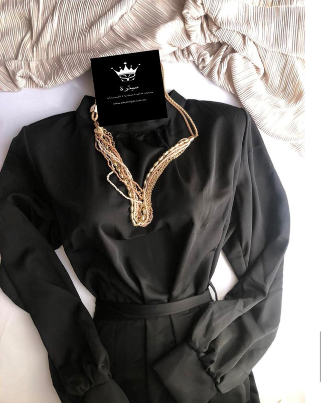 Plain Black Dress