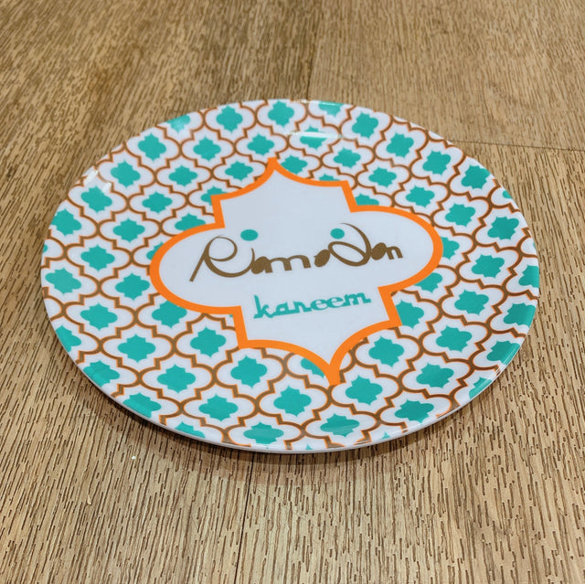 Arabesque Melamine Desert Plate 7"