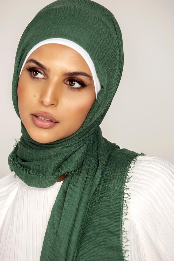 Pine Crinkle Hijab