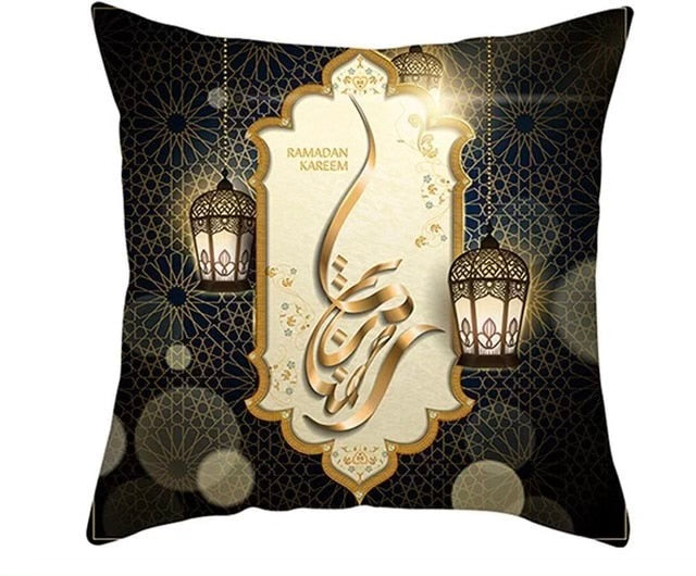 Lantern Linen Cushion Cover