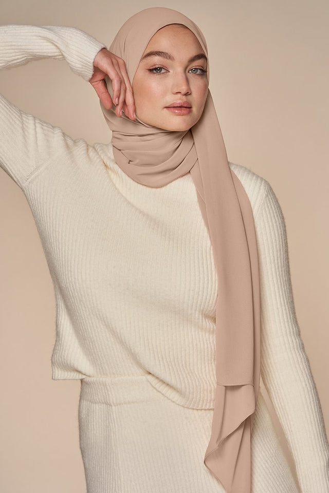 Milky Way Chiffon Hijab