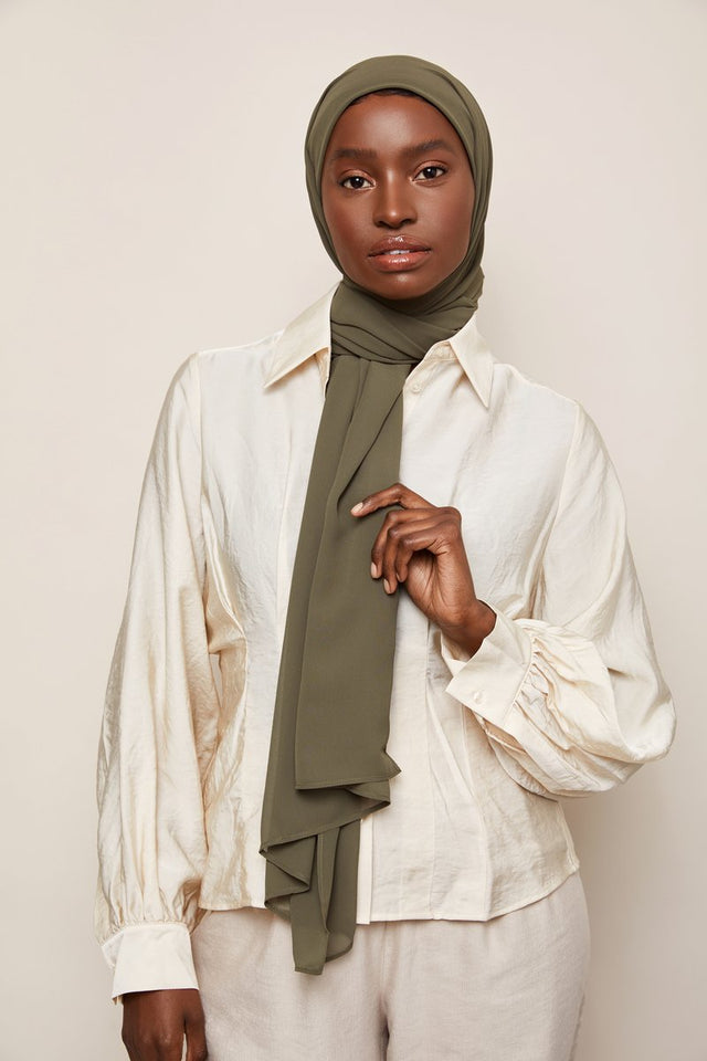 Rainforest Chiffon Hijab