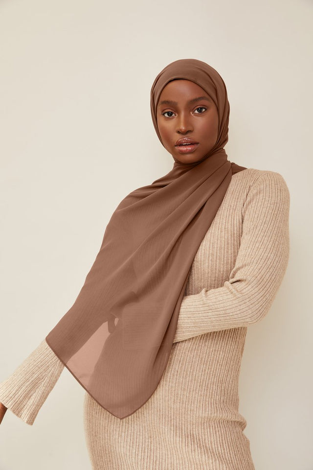 Stone Chiffon Hijab