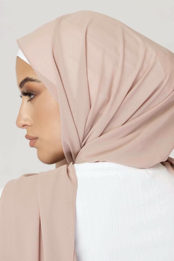 Sedona Sand Chiffon Hijab