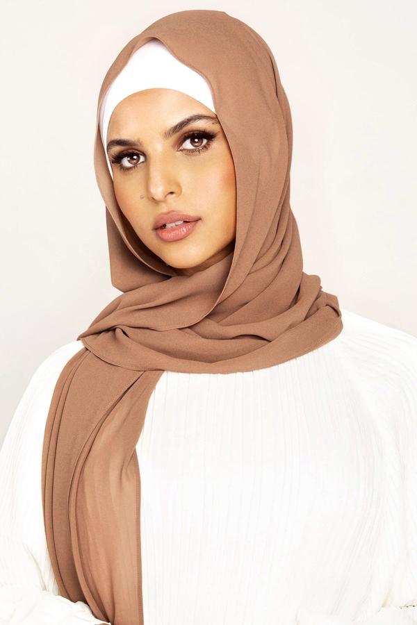 Tawny Chiffon Hijab