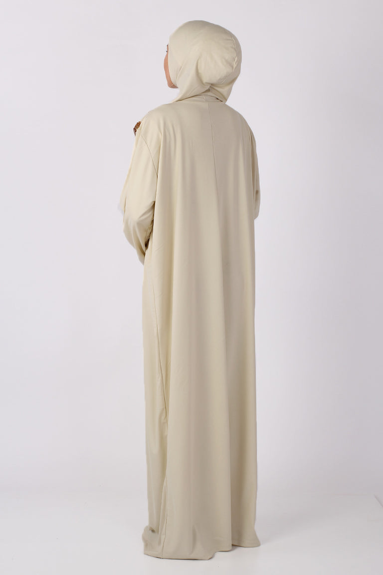 Light Beige Practical Prayer Dress