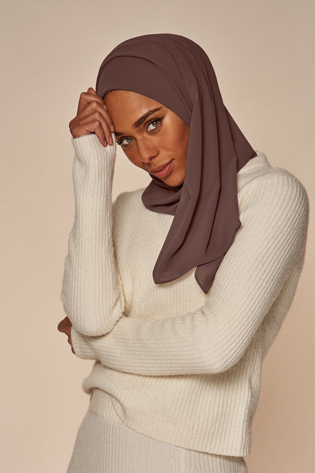 Cocoa Chiffon Hijab