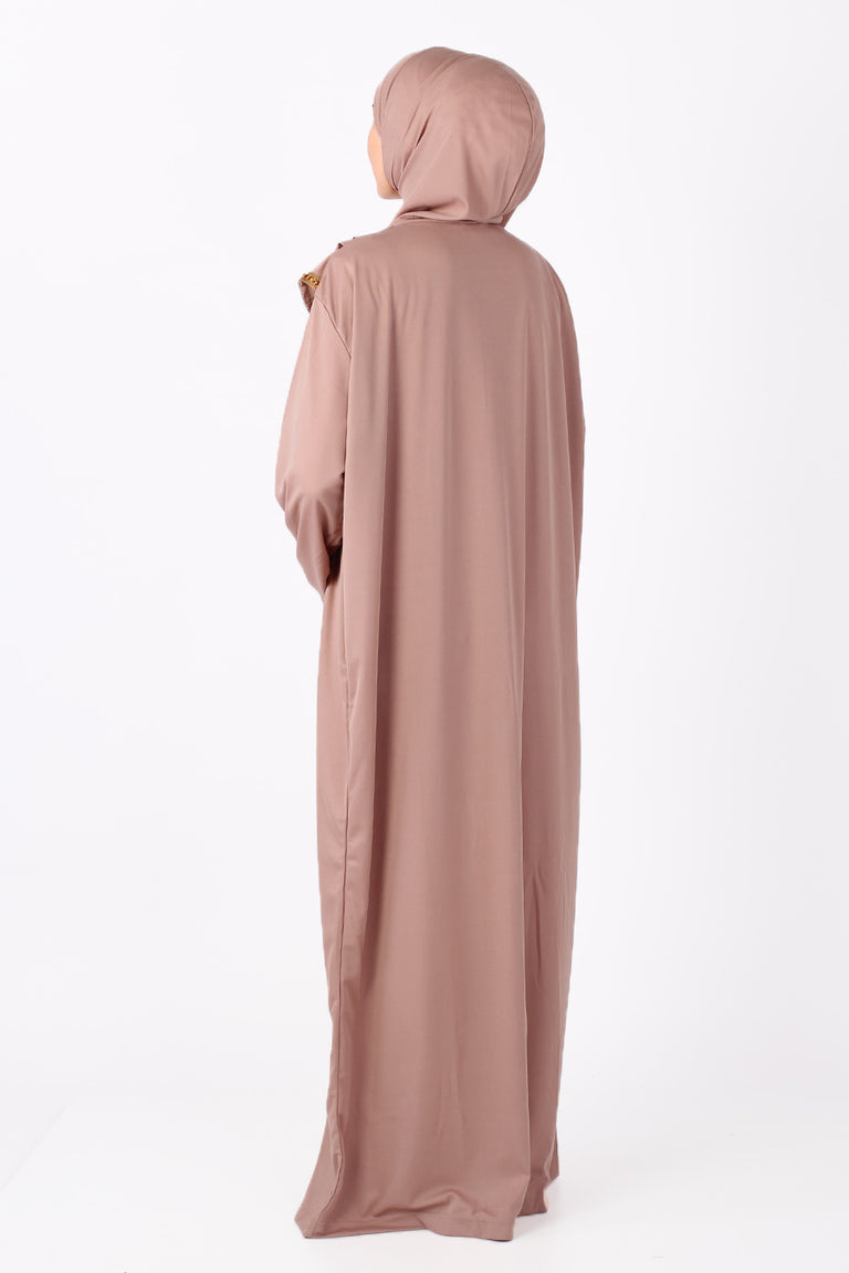Coppertone Zippered Prayer Dress